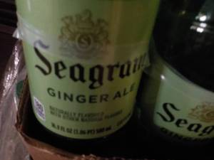 lot 162 image: Case of 24 Seagram Ginger Ale...