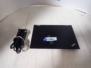 lot 4 image: Lenovo&nbspThinkPad Yoga 260&nbspINTEL(R) CORE(TM) I5-6300U CPU  2.40GHZ  8GB DDR4 RAM  NO HD  12.5 Folding touch screen LCD screen  1920 x 1080 Resolution (includes power)(NO OS)(NO HD)