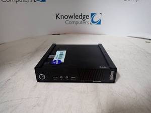lot 11 image: Lenovo&nbspThinkCentre M73&nbspIntel(R) Core(TM) i5-4570T CPU  2.90GHz  8GB DDR3L RAM  500GB 2.5 SATA 7200 HD (includes OS)(Includes power cable)