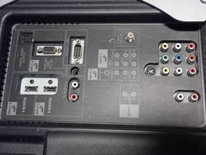 lot 21 image: Sharp&nbspLC32D64U 32 TV (includes remote and power cable)