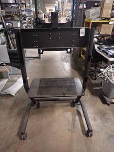 lot 74 image: TV Cart With Smooth rolling wheels and built in mount plate