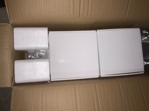 LUXIER 55 IN. 3-JET FULL BODY THERMOSTATIC SHOWER SYSTEM PANEL WITH RAINFALL SHOWER HEAD HAND SHOWER IN STAINLESS STEEL. SEE PICTURES