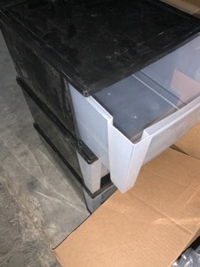 ASSORTED PLASTIC STORAGE. SEE PICTURES