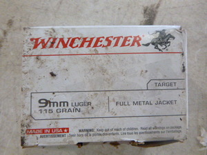 Winchester 9mm Lugar Bullets