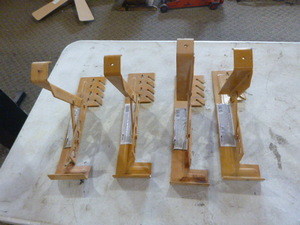4 Qual-Craft Adjustable Roofing Brackets