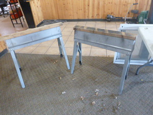 2 Fold-Up Saw Horses
