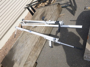 Stone Broke White Ladder Rack