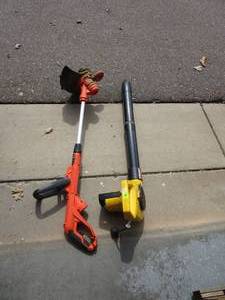 Black & Decker Weed WhipEdger & Paramount Blower