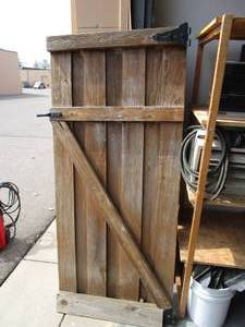 Barnwood Barn DoorFence 33x74