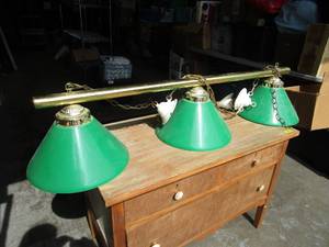 Pool Table 3 Light Bar