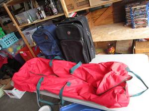 2-Travel Bags & 1-Christmas Tree Storage Bag
