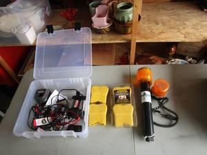 Power Inverter, Ladder Bumper & Beacon Light
