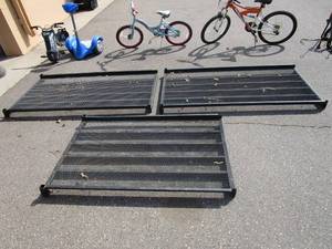 2-6 Ft & 1-5 Ft. Wheel Chair Ramps
