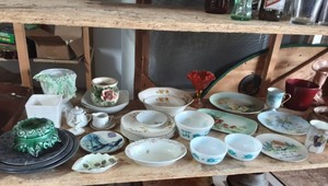 Large Lot Of Vintage Dishes