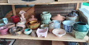 Large Lot Of Vintage Pottery