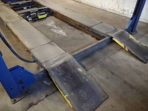 lot 1 image: Bend-Pak 14000 lb. Drive On 4 Post ...