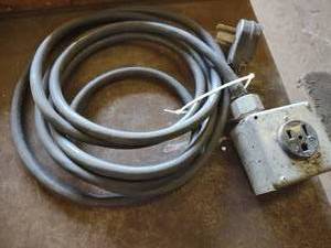 lot 62 image: 220 Volt Extension Cord...