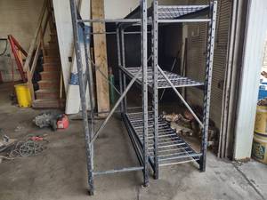lot 82 image: (2) Shelf Units, 77x24x72...