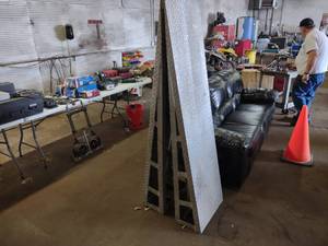 lot 84 image: Aluminum Ramps, 73x20x10...