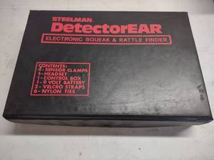 lot 103 image: Steelman Detector Ear...
