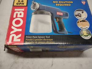 lot 146 image: Ryobi Paint Sprayer...