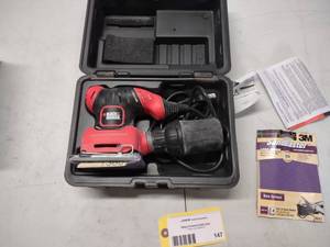 lot 147 image: Black & Decker Sander...