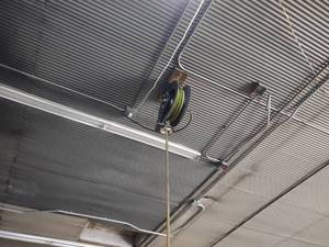lot 153 image: Air Hose Reel, Ceiling Mounted, Buy...