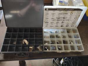 lot 165 image: (2) Parts Bins with Hardware...