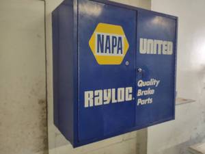 lot 181 image: Napa Cabinet with Contents...