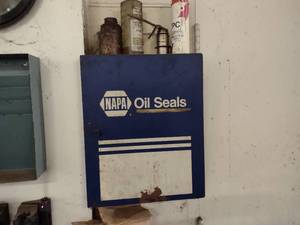 lot 182 image: Napa Cabinet with Contents...