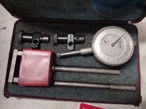 lot 185 image: Central Dial Indicator with Stand...