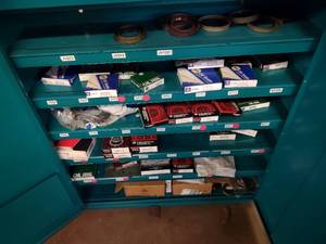 lot 192 image: Napa Oil Seals Cabinet with Seals...