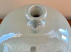 lot 15 image: Decorative Crate and Barrel Shimmery Vase