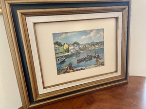 lot 10 image: Framed Foil Print