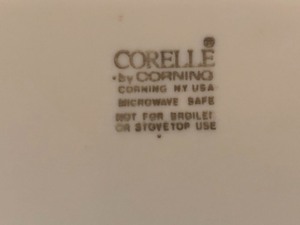 lot 73 image: 33 Pieces of Corelle Dishware