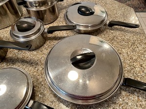 lot 130 image: Set of Matching Cookware