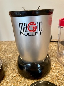 lot 131 image: Magic Bullet Machine with Accessories