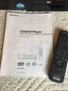 lot 223 image: Sony DVD  CD Player