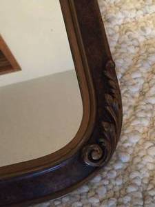 lot 215 image: Ornate  Framed Wall Mirror
