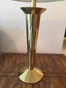 lot 232 image: Brass Table Lamp