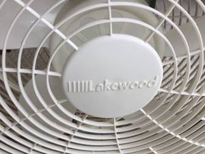 lot 304 image: Lakewood 3 Speed Floor  Window Fan