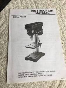 lot 309 image: Northern Industries 8 Inch Drill Press
