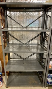 lot 268 image: Metal Shelving Unit