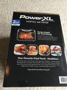 lot 354 image: Power XL 2 Quart  Vortex Air Fryer