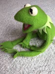 lot 327 image: Vintage Kermit Doll