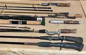lot 367 image: Variety of Fishing Poles