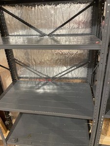 lot 383 image: Metal Shelving Unit