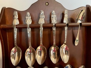 lot 403 image: Dionne Quintuplets Collector Spoons and More