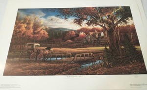 Terry Redlin Wednesday Afternoon Signed Print