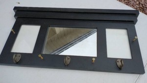 Wall Hooks with Mirror